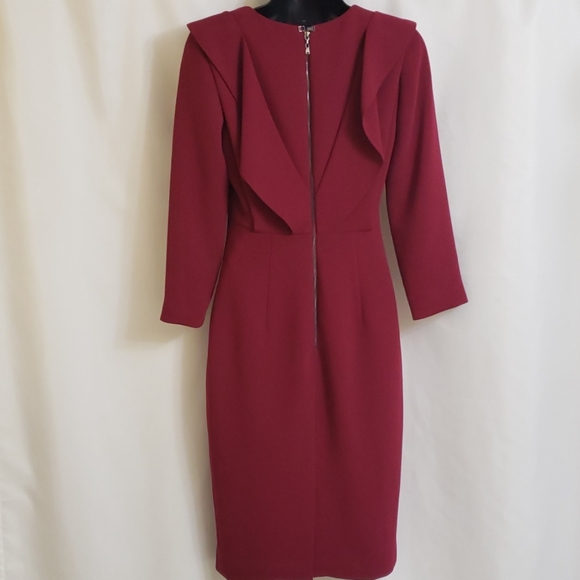 Rachel Roy midi sheath dress with 3/4 sleeves - Picture 6 of 6